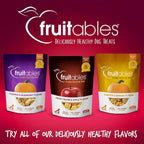 Fruitables Baked Dog Treats, Healthy Pumpkin Snacks for Dogs, Low Calorie & Delicious, No Wheat, Corn or Soy, Puppy Training Treats, Made in the USA, Pumpkin and Cranberry Flavor, 7oz
