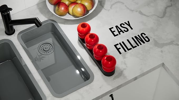 Kong Freezer Holder with Built in Plugs Kong Stand Dog Enrichment (Large)