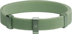 Safety Cat Collar - U.S. IDA Gold Award Design, Stretchy Elastic Quick Release Non Breakaway Cat Collar Light Weight for Kitten All Small Medium Large Cats (Olive, S (5.9-11.8 inch))