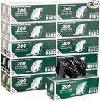 Zero Waste USA 4,000 Commercial Grade, non-branded, Dog Waste Station Refill Roll Bags - 40% Thicker competitor brands Roll Bags - Fits Any Dog Waste Station - 20 rolls of 200 bags