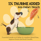 ASMPET Dog Chicken Jerky Treats, Made with 100% Real Chicken Breast, High Protein & Grain Free
