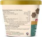 NaturVet – Skin & Coat Plus Omegas for Cats – 60 Soft Chews | Supports Healthy Skin & Glossy Coat | Enhanced with Omega-3, Omega-6 & Biotin | 30 Day Supply