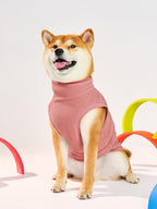 Haloumoning Fleece Dog Sweater Turtleneck Pullover Sweatshirt Pet Winter Warm Clothes