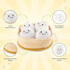 Dog Squeaky Toys, 5-Pack Interactive Dogs Toy, Stuffed Dog Chew Toys, Durable Plush Toy for Puppy, Small, Middle, Large Dogs
