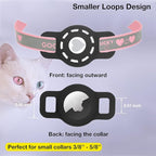 Cat Collar Holder for Airtag, Cat & Small Dog Harness Case for Air Tag