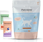 Petralyte Cat Hydration Electrolyte and Cat Joint Supplement | Hydration Support for Cats w/Glucosamine, Chondroitin, L-Glutamine, Taurine, Lysine & Prebiotics | Sample Pack | 8 Packets