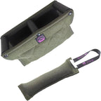 Durable Dog Bite Wedge Tug Toy, Perfect for Small to Medium Dogs