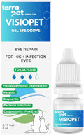 Visiopet Pet Eye Drops Health for Dogs, Cats, Cattle, Sheep, Horse, Bird 1/8 oz /5 ml