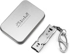 Whistle Emergency Whistles Keychain Rape Whistle Stainless Steel High Decibel Whistles … …