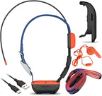 Wearable4U Garmin Alpha T 20 GPS Dog Tracking Collar with Leash and Whistle Bundle