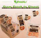 AFreschi Turkey Tendons for Dogs, USA-Sourced, Healthy Dog Treats, Rawhide-Free Puppy Chews, Long Lasting, All Natural, Hypoallergenic Dog Treats for Medium Breeds, 2 Count Pack Pretzel (M)