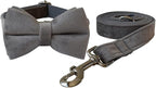 Dog Collar Custom Personalized Engraved Name and Phone Number for Puppy Small Medium Large Pets (M, Grey)