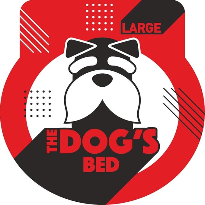 The Dog’s Bed Orthopedic Headrest Dog Bed Large Black Plush, Memory Foam, Pain Relief for Arthritis, Hip & Elbow Dysplasia, Post Surgery, Lameness, Waterproof Washable Cover