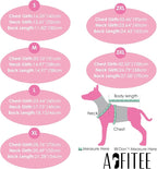 AOFITEE Dog Coat- Two Legged Large Dog Winter Jacket - Zipper Dogs Cold Weather Coat with Harness, Warm Pet Puffer Jackets Reflective Pet Snow Coats for Border Collie, Beagle, PinkNavy XL