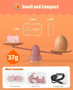 GlocalMe PetPhone for Dog and Cat, Support Play Music and Two-Way Call, Pet Community and AI Health Alerts, Real Time Tracking and Virtual Fence, Unlimited Range Pet GPS Tracker (Pink)