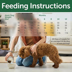 Nature's Protection Grain Free Dry Puppy Food for Small Breed - High Protein & Tear Stain Formula - Small Dog Food Kibble for Red Fur Puppies (Superior Care - Salmon, 3.3 lb)
