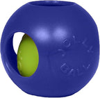 Jolly Pets Teaser Ball Dog Toy, Extra Large/10 Inches, Blue