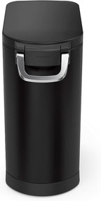simplehuman 30 Liter, 32 lb / 14.5 kg Large Pet Food Storage Container for Dog Food, Cat Food, and Bird Feed, Matte Black