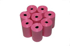 Easy Open & Strong Leak-Proof Poop Bags Dog Waste Bags 13.25 x 9" And 13.25" x 8.50" Made in USA .Bags are easier to tie than standard 12 inch bags (Pink)