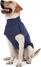 Dog Sweater Pullover Cold Weather Vest for Dogs Dog Sweatshirt & Jacket for Indoor and Outdoor Use (X-Large, Navy Blue)