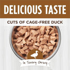 Instinct Healthy Cravings Natural Wet Cat Food Topper, Grain Free Recipe - Real Duck, 3 oz. Pouches (Pack of 24)