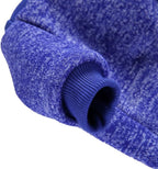 Jecikelon Dog Clothes Dogs Sweater Soft Puppies Clothing Winter Puppy Sweaters Warm Outfit for Dogs Small XXS XS Cat Apparel (Dark Blue, L)