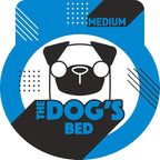 The Dog’s Bed Orthopedic Headrest Dog Bed Med Grey/Black, Memory Foam, Pain Relief: Arthritis, Hip & Elbow Dysplasia, Post Surgery, Lameness, Waterproof Washable Cover