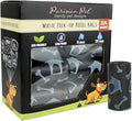 Parisian Pet Ecofriendly Dog Poop Bags Rolls - 320 Count Unscented Poop Bags For Dogs - Leakproof, Extra Thick, 16 Dog Waste Bags Refill Rolls - Dog House Black Doggie Poop Bags