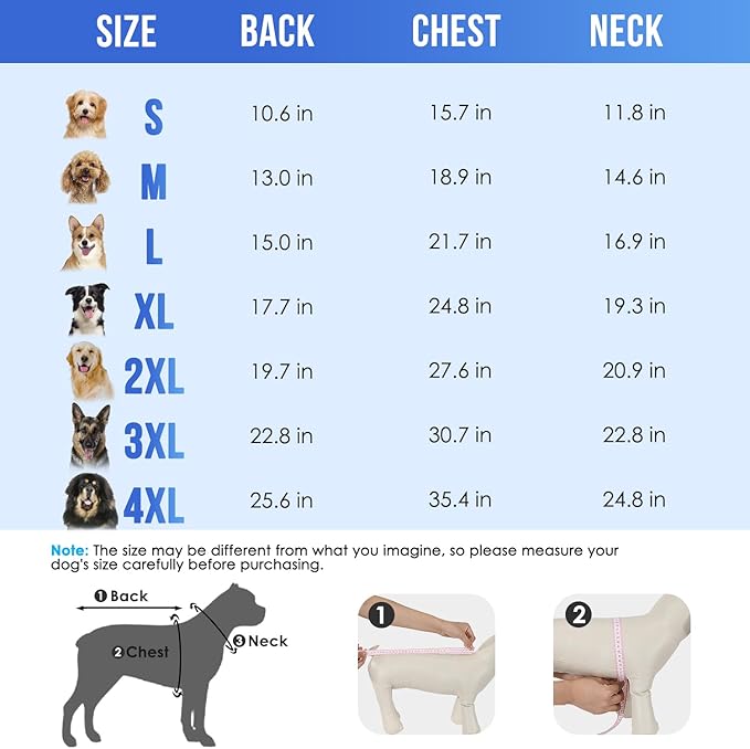 SlowTon Dog Hoodie Tie Dye - Warm Dog Sweater Hoodies with Pocket, Fall Winter Dogs Coat Jacket Pet Outfit Puppy Hooded Sweatshirt Clothes for Small Medium Large Dogs Boy Girl (Blue, M)