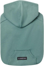 Spark Paws Dog Hoodie – Premium Dog Sweater for Small, Medium, and Large Dogs | Warm Outfits for French Bulldogs, Pitbull, Puppy, Winter Jacket Alternative - Teal - M