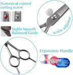 4.5" Straight Dog Scissors for Grooming Face and Paws with Safety Round Tip for Small Dogs Cats Face Paw Ears Trimmer Cat Grooming Scissors(4.5" Straight, Gray)