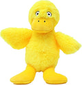 Squeaky Plush Duck Dog Toy - Soft and Durable, Chew Toy for Small and Medium Dogs, Interactive and Adorable, Machine Washable, Ideal Dog Gift for Birthdays and Holidays Yellow
