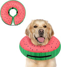 Supet Inflatable Dog Cone Collar Alternative After Surgery, Dog Neck Donut Collar Recovery E Collar, Soft Pet Cone for Small Medium Large Dogs