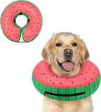 Supet Inflatable Dog Cone Collar Alternative After Surgery, Dog Neck Donut Collar Recovery E Collar, Soft Pet Cone for Small Medium Large Dogs