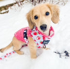 Gooby - Stretch Fleece Vest, Pullover Fleece Vest Jacket Sweater for Dogs, Pink, X-Small
