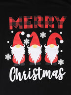 Tobrief Women's Long Sleeve V-Neck Shirts Fall Graphic Tees Loose Casual T-Shirt