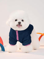 Haloumoning Dogs Fleece Winter Coats Jackets for Small and Medium Dogs Thick Full Zip Sherpa Turtleneck Puppy Jackets