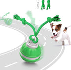 Interactive Dog Toys for Small Dogs, Automatic Moving, Motion Activated, Squeak, Active Rolling Dog Ball Wicked Ball for Daily Training