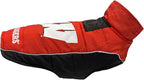 Pets First Collegiate Wisconsin Badgers Puffer Vest for Dogs & Cats. Size Medium. Warm, Cozy, and Waterproof Dog Coat, for Small and Large Dogs/Cats.