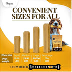 Dogsee Original Yak Cheese Himalayan Dog Chews 1lb (Large - 4 Bars) | 100% All Natural | Dog Treats Large Breed | Dog Chews Long Lasting for Aggressive Chewers | High Protein Dental Sticks