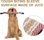 Storystore Dog Tug Toy Dog Training Bite Pillow Jute Bite Toy - Best for Tug of War, Puppy Training Interactive Play - Interactive Toys for Small and Medium Dogs