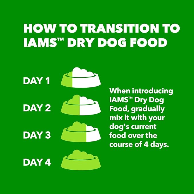 IAMS Proactive Health Large Breed Adult Dry Dog Food with Real Chicken, 15 lb. Bag