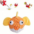 Dog Toys for Aggressive Chewers,Squeaky Dog Toys to Keep Them Busy,No Stuffing Interactive Dog Chew Toys,Suitable for Medium,Large and Small Dogs (Yellow Fish)