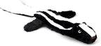 Wobble Giggle Ball and Plush NO Stuffing Squeaky Toy Combo (Skunk)
