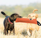 Clysrou Dog Tug Toy Dog Tough Jute Bite Pillow Lasting Training Equipment Puppy to Large Dogs Interactive Toy