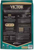 VICTOR Super Premium Dog Food – Select Ocean Fish Formula with Salmon – Omega-3 and Omega-6 Enriched Gluten-Free Dry Kibble for All Normally Active Dogs of All Life Stages, 15lbs