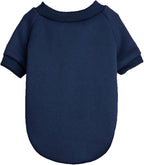 Puppy Sweater for Small Dogs Clothes Warm Winter Cat Clothe Pet Sweatshirt Knitwear Doggie Kitten Clothing (Small, Navy)
