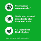 Greenies Pill Pockets for Dogs Large Size, Soft Dog Treats, Chicken Flavor, (6) 7.9 oz. Pouches (180 Treats Total)