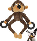 HGB Squeaky Dog Toys, Plush Dog Chew Toys for Puppy Teething, Pet Training and Entertaining, Cute Interactive Dog Toys for Small and Medium Dogs