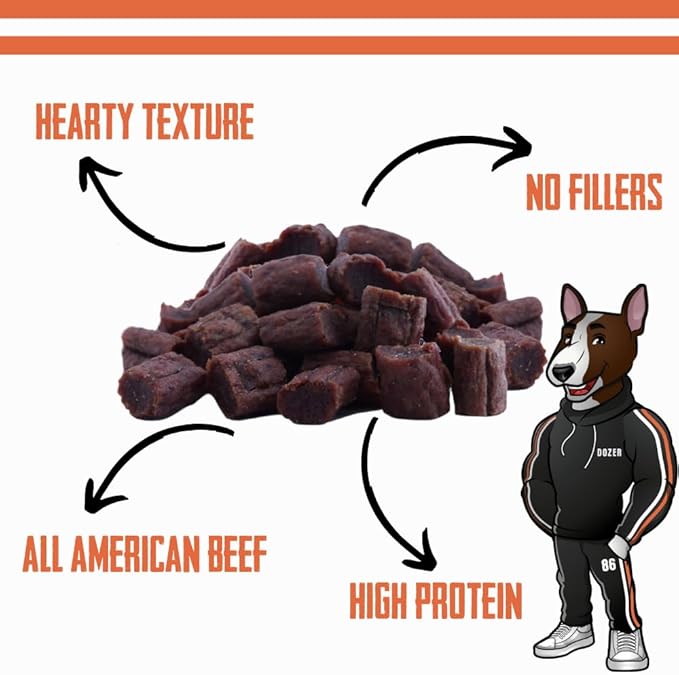 Bully Boy's Famous Mini Beef Training Nibs Dog Treats | Free from Wheat, Corn, Soy, or Gluten | USA Sourced Ingredients | with Smokehouse Beef | Made in Utah | 7 oz - 2 Pack
